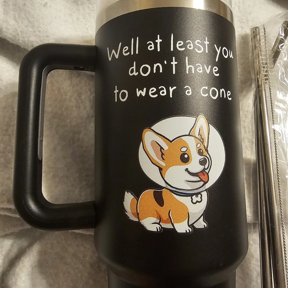 Corgi Dog Get Well Soon Funny Present Tumbler